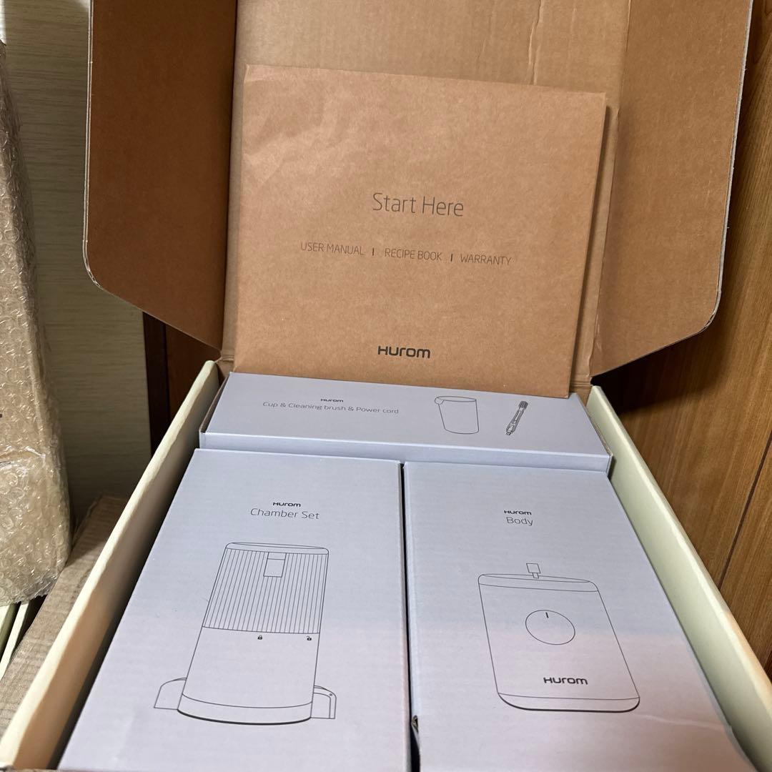 HUROM ヒューロム スロージューサー H310A ピンク