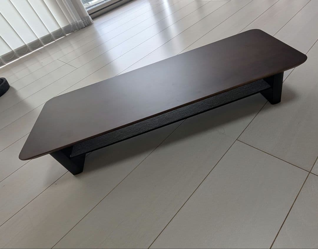 amesoba デスクシェルフ MINI ウォールナット材 65cm