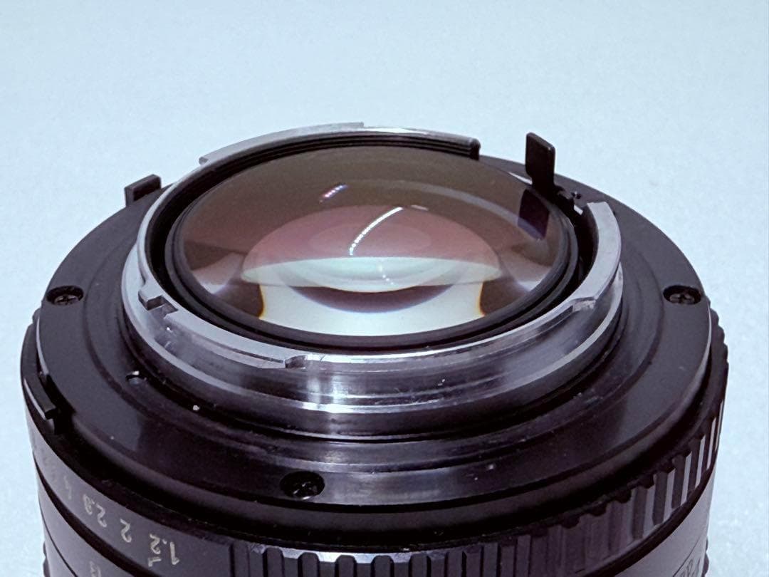 Minolta MD ROKKOR 50mm F1.2 各種動作良好