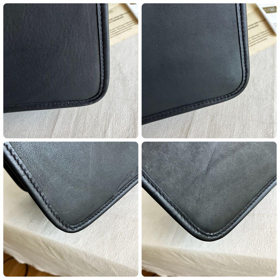 バッグ New Vintage Coach Briefbag Black Leather