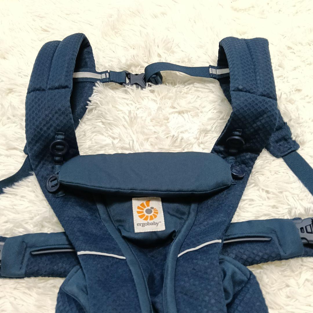 【美品】エルゴベビー オムニブリーズ ミッドナイトブルー