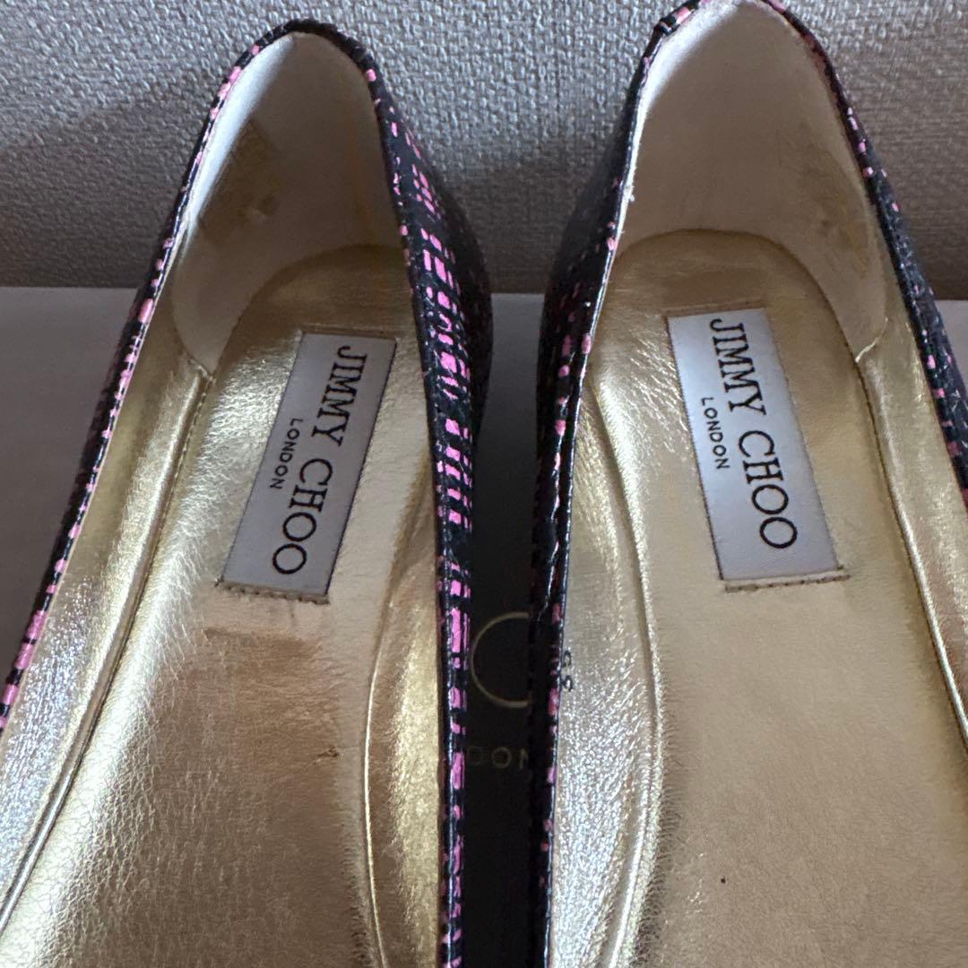 JIMMY CHOOフラットシューズ