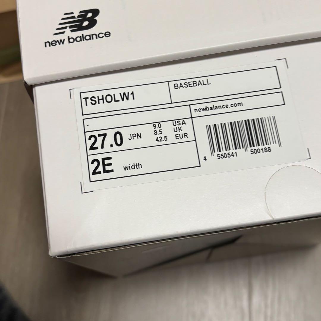 【新品未使用】27cm 大谷翔平 ニューバランス Ohtani v1 Turf