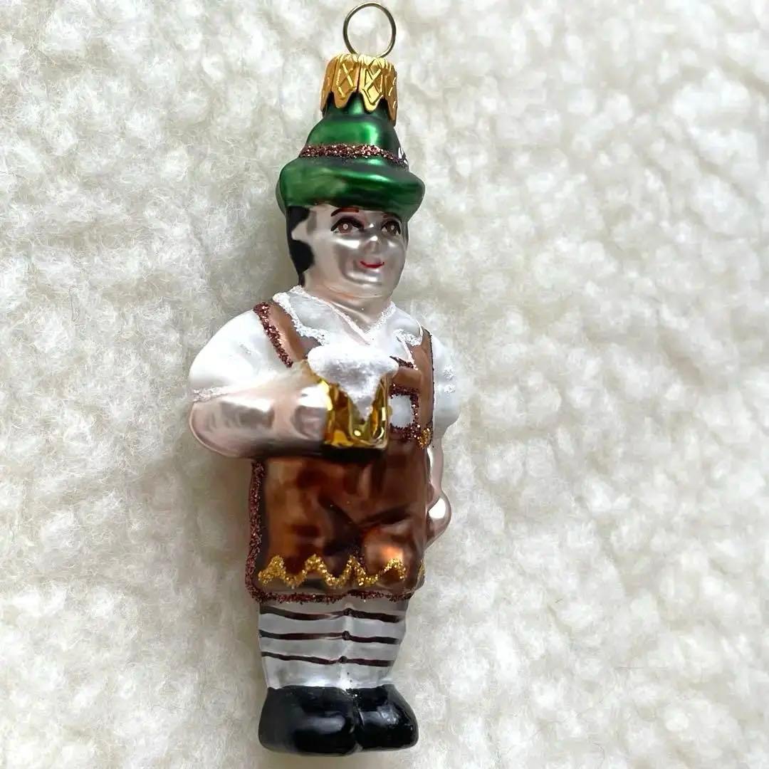 ドイツ　クリスマス　ガラスオーナメント ☆彡