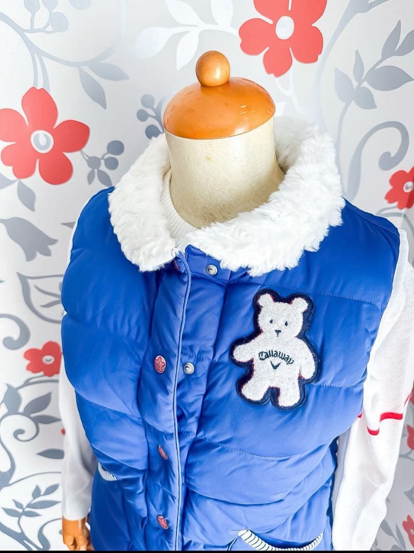 ３点お得セット【新品】キャロウェイ ゴルフ 保温 ベスト フリース 防寒 NEW