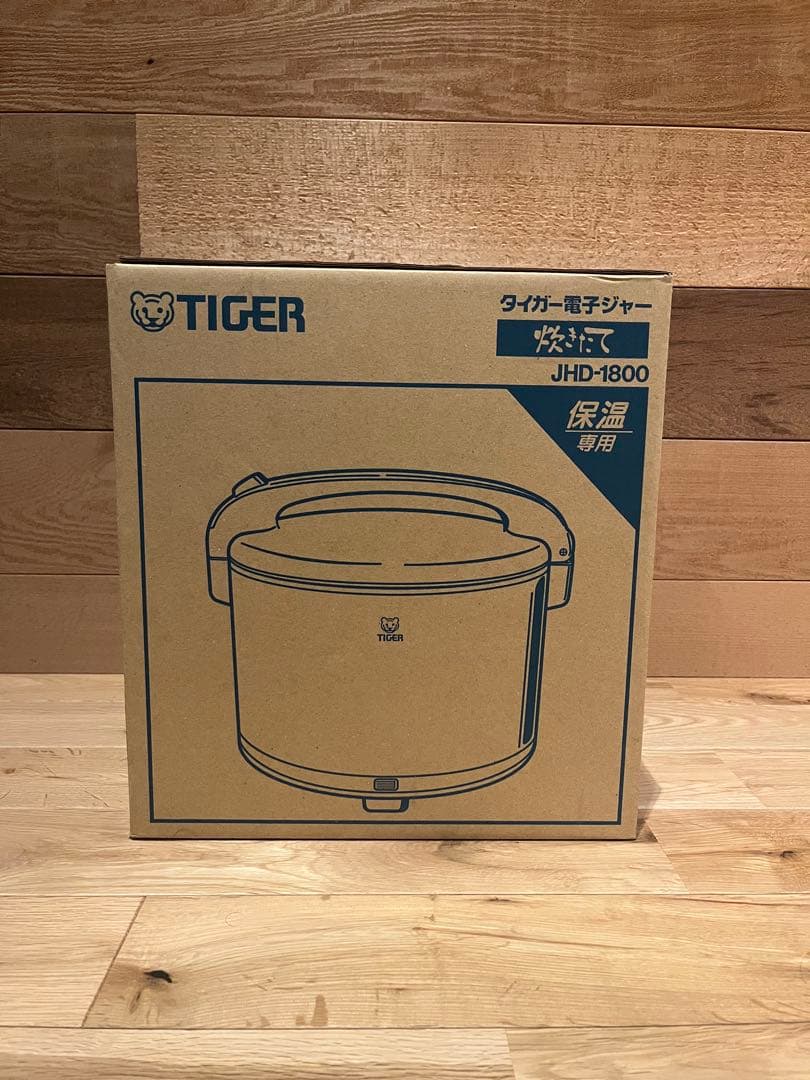 TIGER 電子ジャー JHD-1800 保温専用 ブライトフラワー　FD