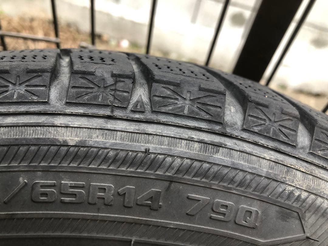 165/65R14 スタッドレスタイヤ ホイールセット【グッドイヤー】