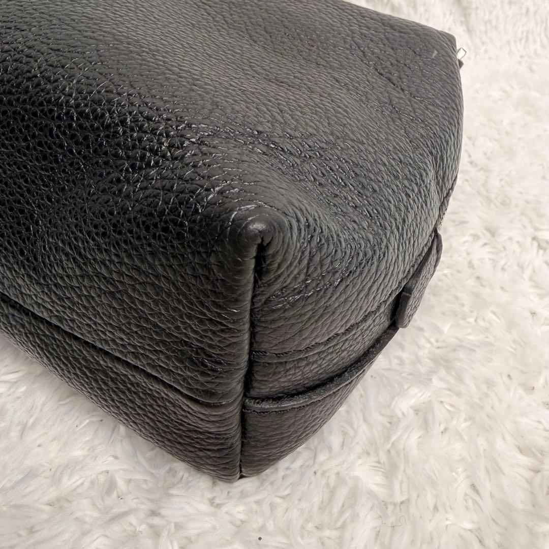 極美品✨ GIANNI CHIARINI アリファS ブラックショルダーバッグ