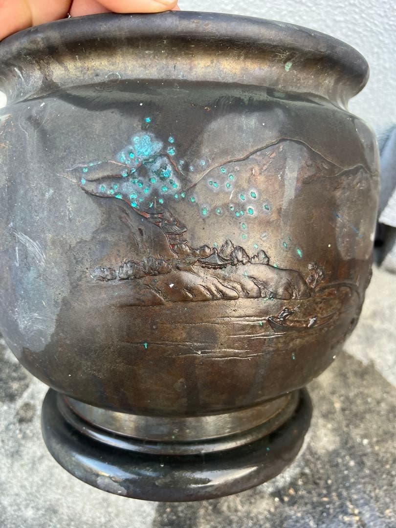 純銅製品　工芸品