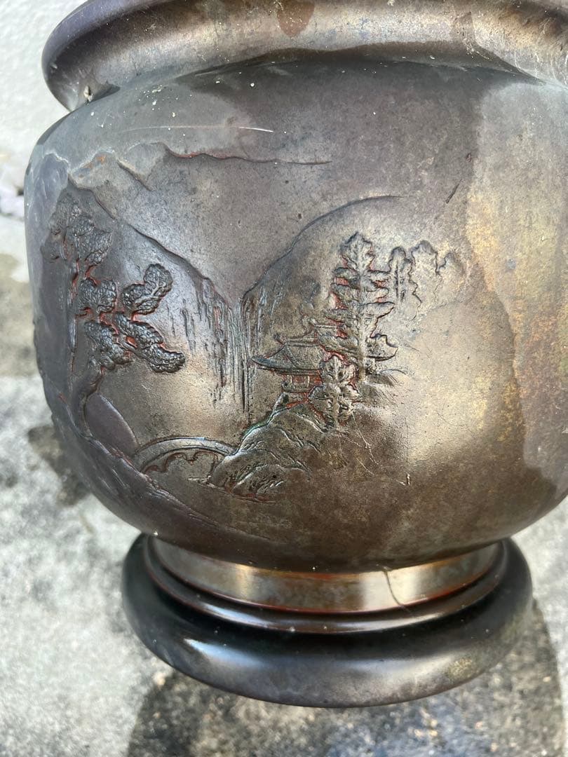 純銅製品　工芸品