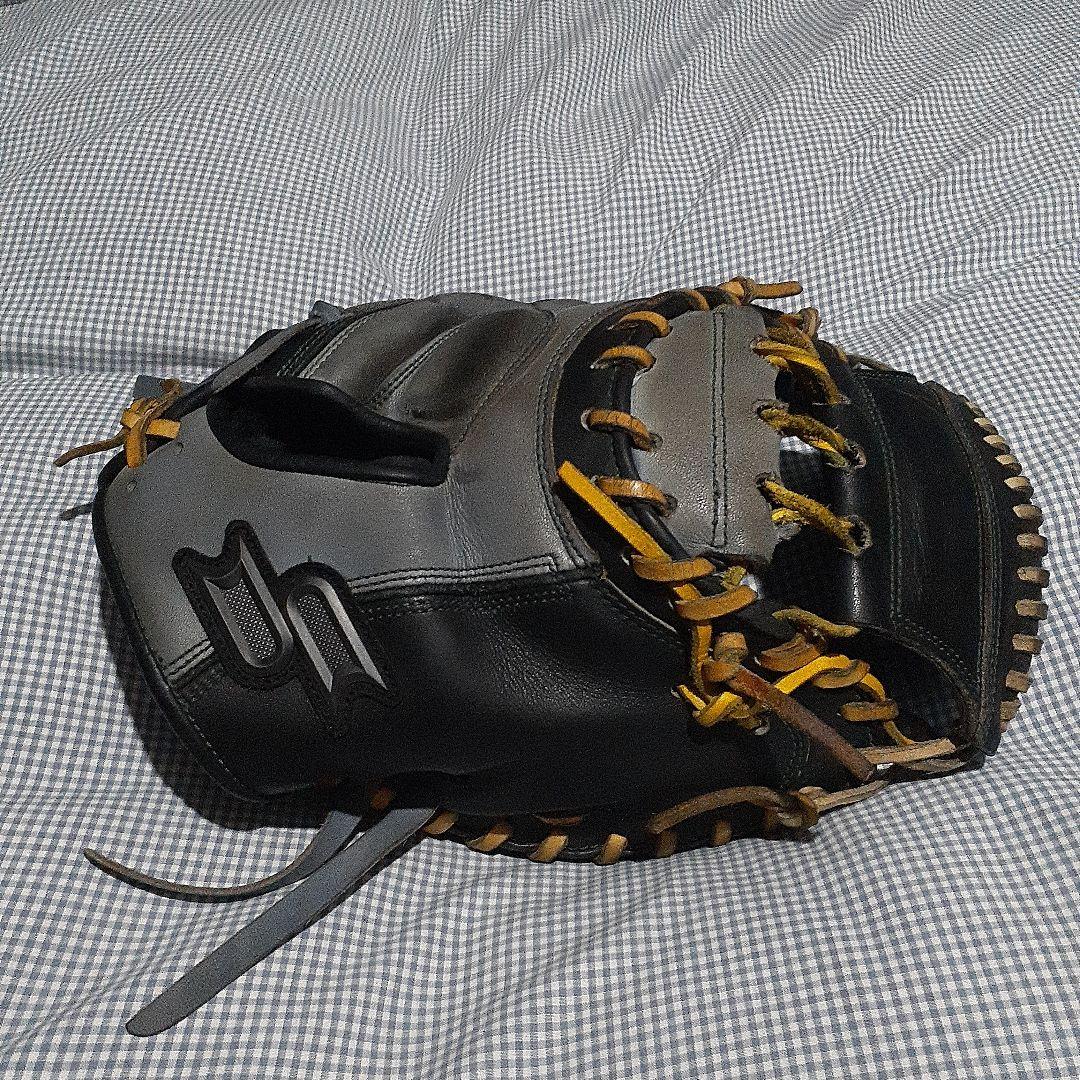 キャッチャーミット 黒/グレー