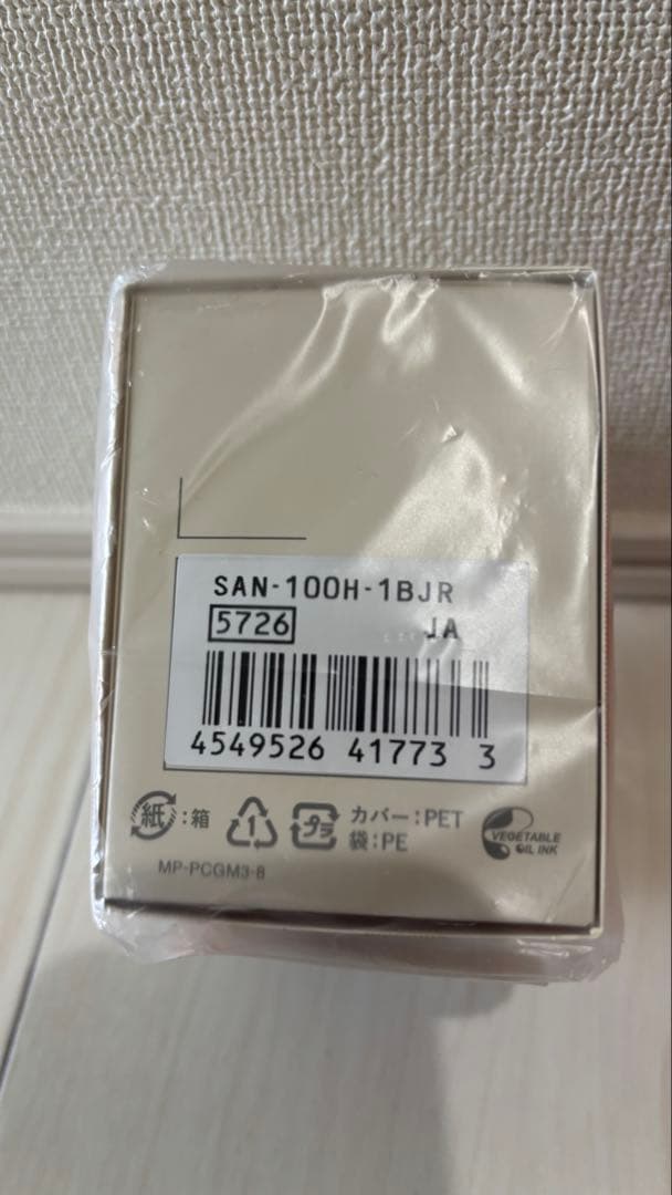 CASIO サ時計 SAN-100H-1BJR ブラック