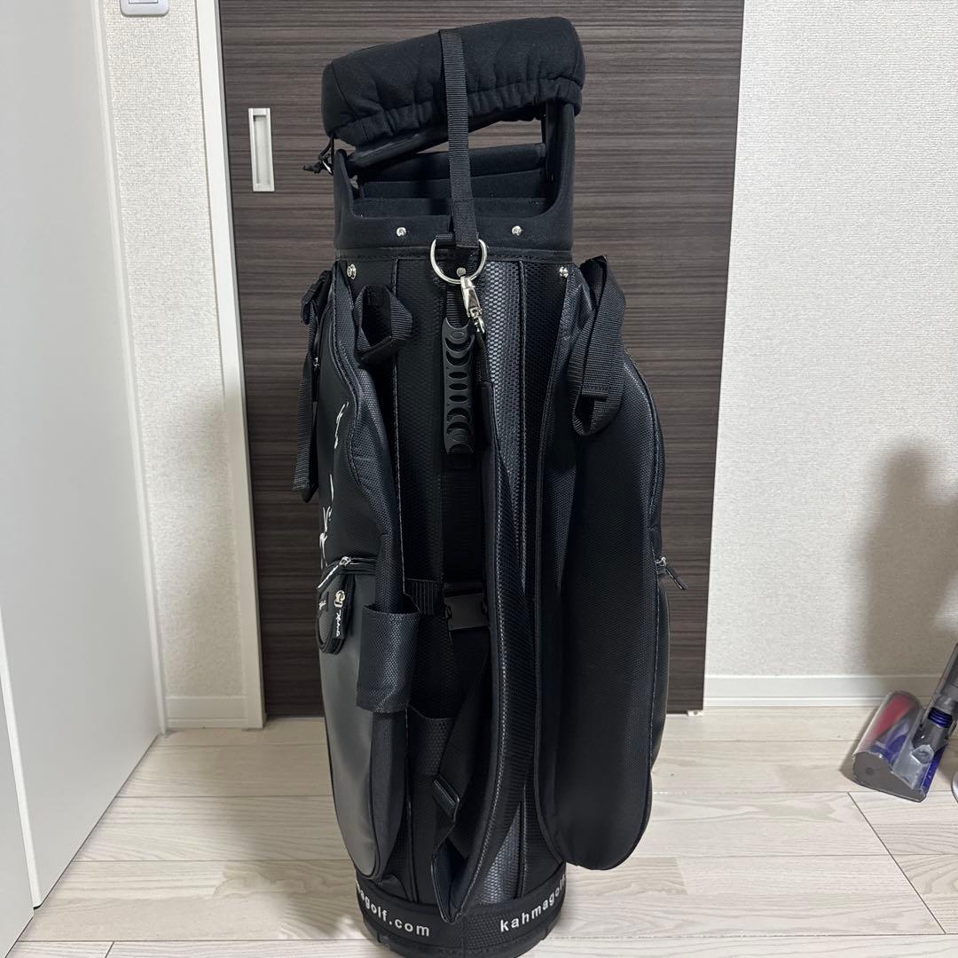 【希少】Kahma ゴルフバッグ キャディバッグ Black