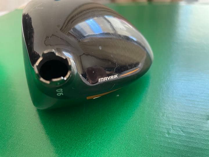 キャロウェイマーベリックSUBZEROドライバー9.0°ヘッドのみヘッドカバー付