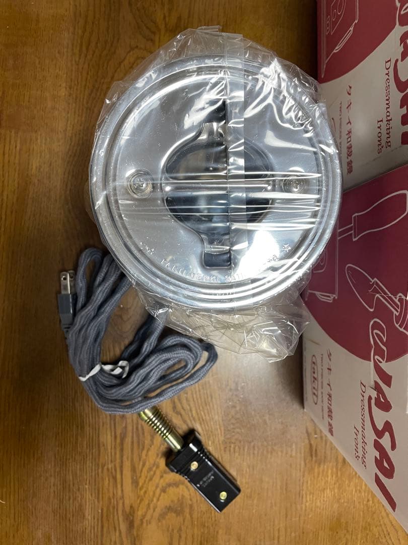 【新品未使用】タキイ和裁電化鏝　コテ二丁入　昭和レトロ