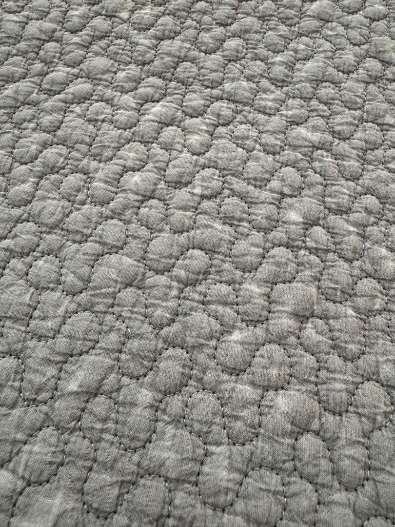 新品　韓国イブル クラウド柄 150×200（±5cm）グレー