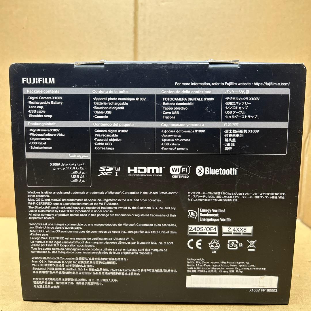Fujifilm (富士フイルム) X100V デジタルカメラ　ブラック