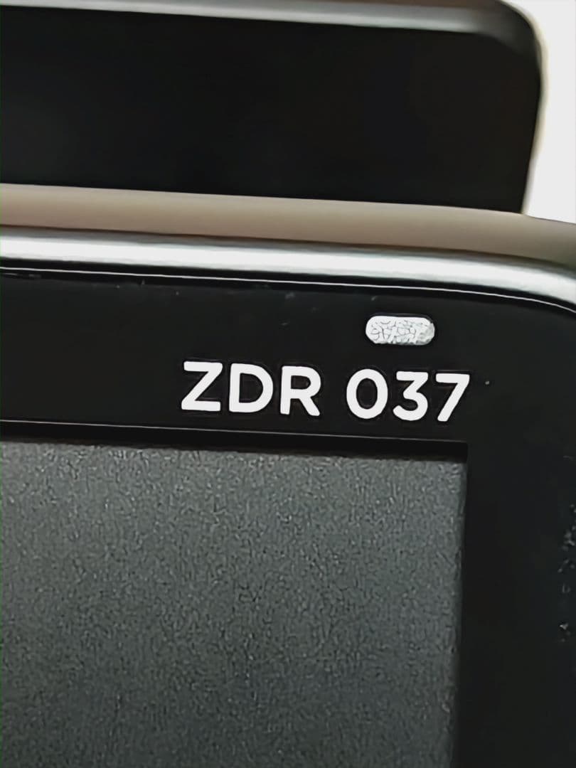 コムテック ZDR 037 360°タイプドライブレコーダーリアカメラ配線付き。