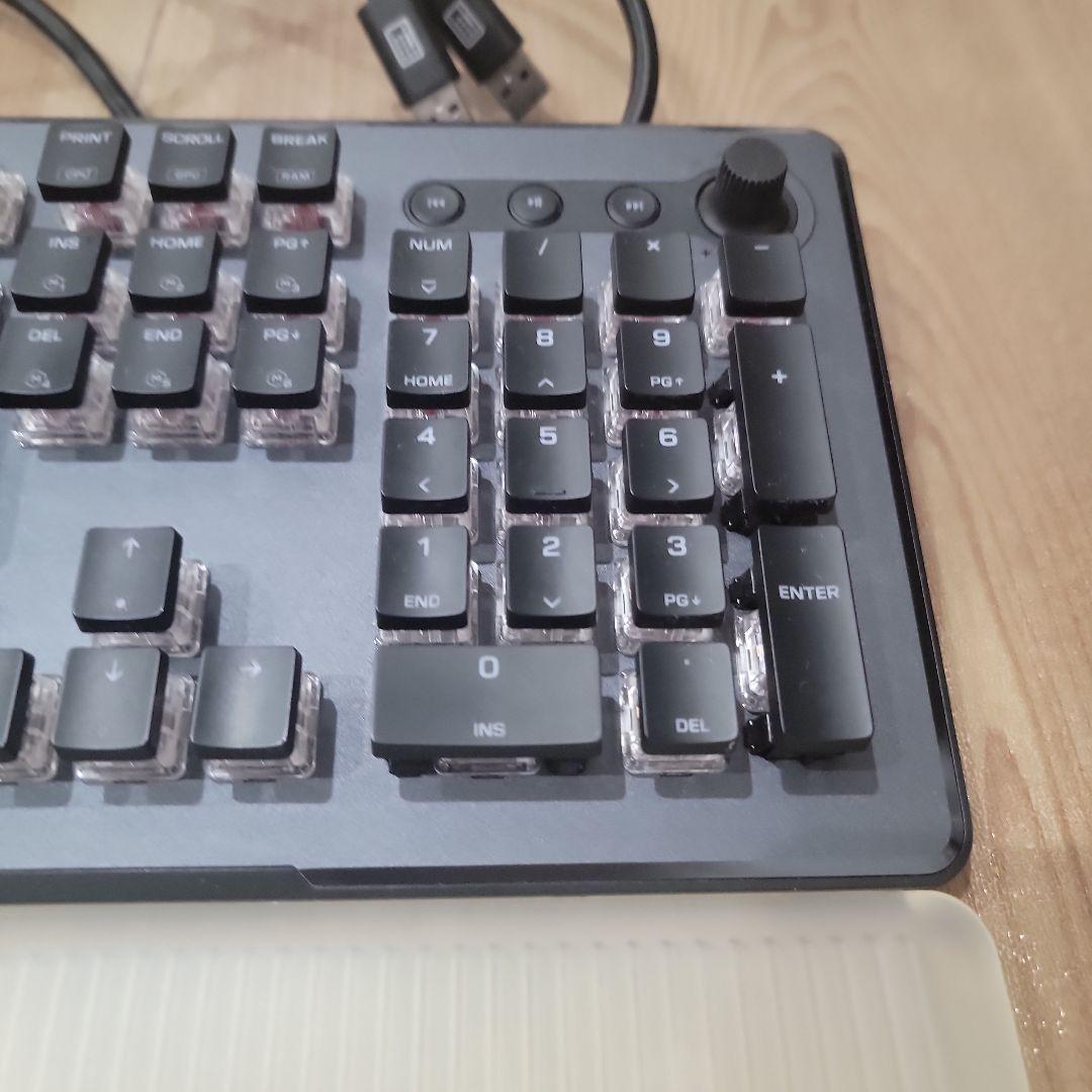 安心の日本語配列ROCCAT ゲーミングキーボード Vulcan II Max