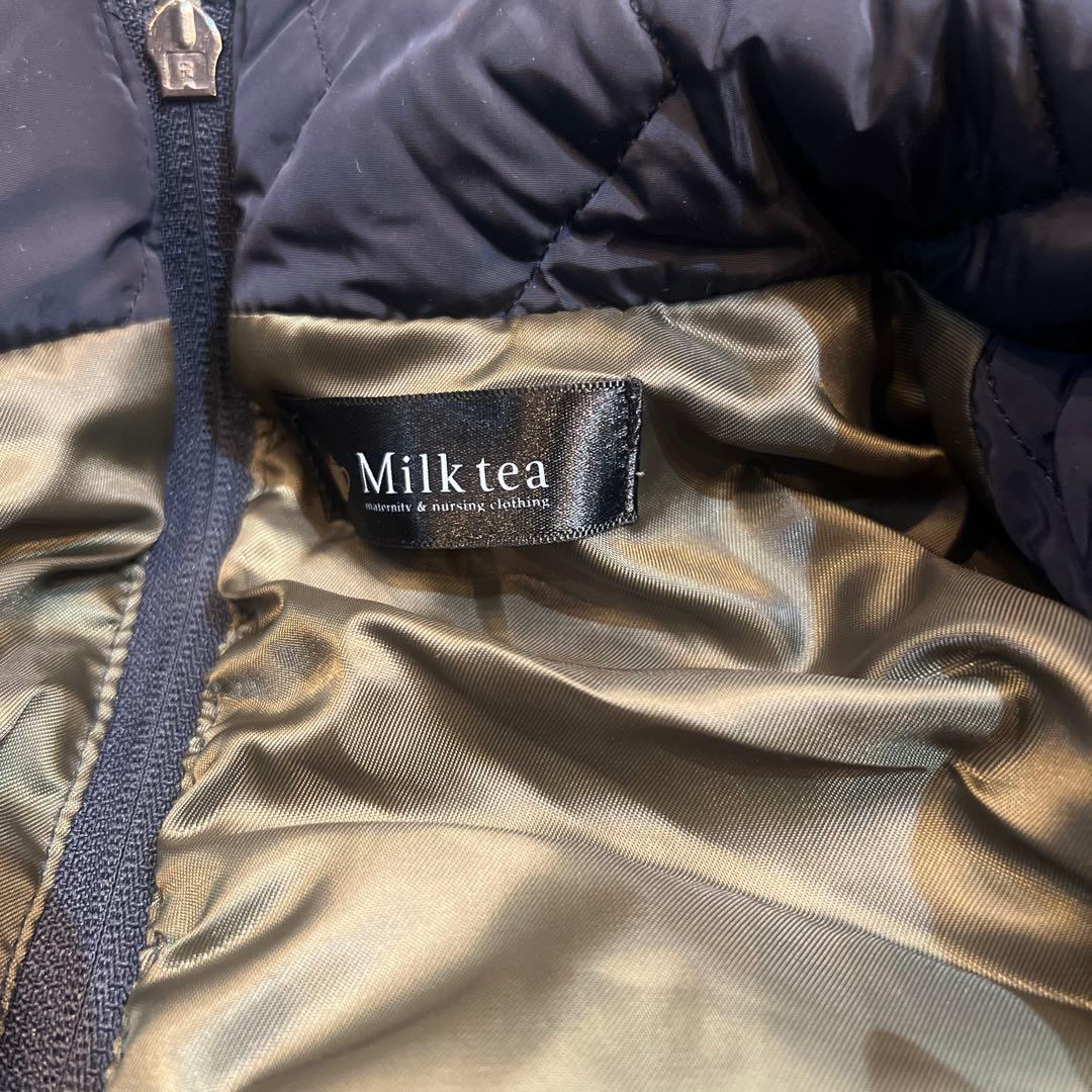 Milk teaママコート 4way おんぶ抱っこ　ダッカー付き