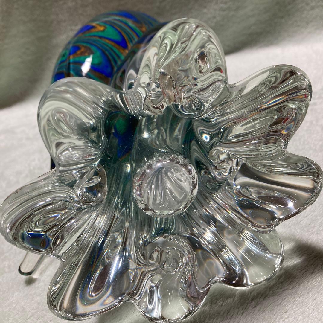 ガラス製　オウム