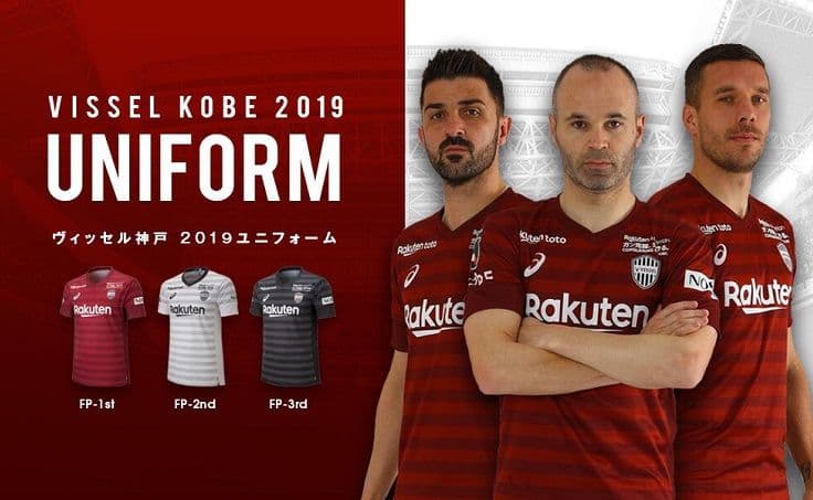 ヴィッセル神戸 2019レプリカユニフォーム イニエスタ