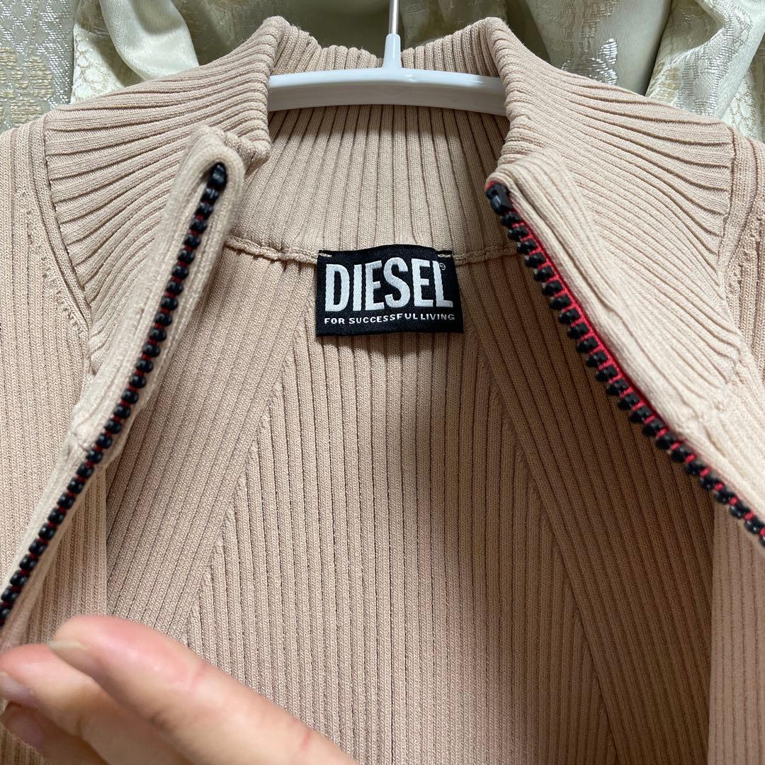 DIESEL 新品未使用　フルジップ カーディガン