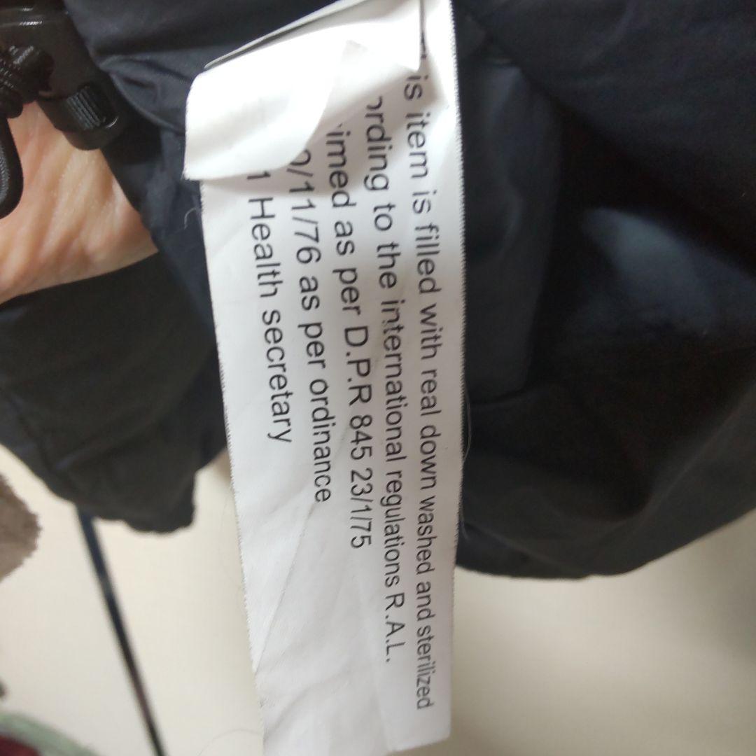 ザノースフェイスダウンジャケットブラックXL