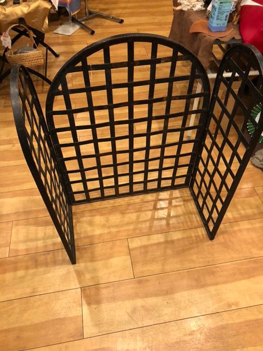 アンティーク　アイアン　マントルピースカバー