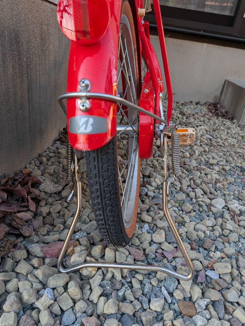 HACCHI 幼児用自転車 レッド バスケット付き