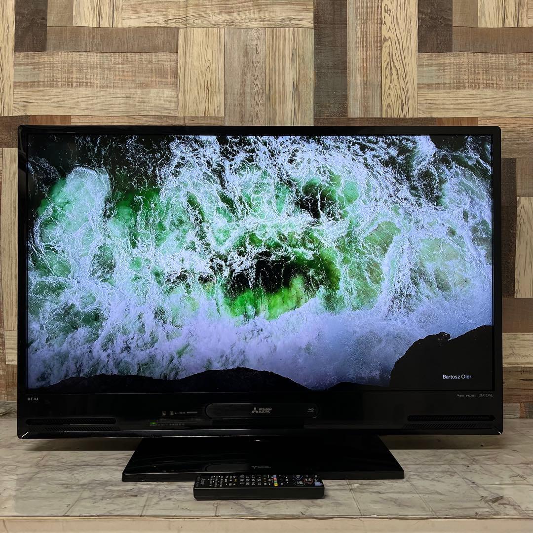 即日受渡❣️全国送料込三菱40型HDD&Blu-ray録画機能内蔵ダビング可能TV