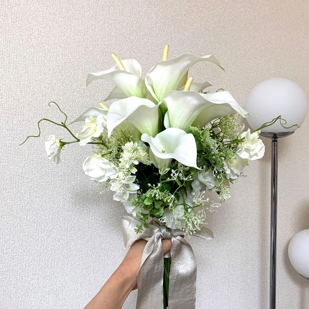清楚アーティフィシャルフラワーブーケ