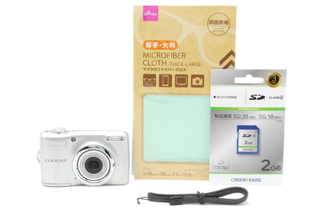 美品✨Nikon COOLPIX L23❤️軽さがうれしい手軽なコンデジ！