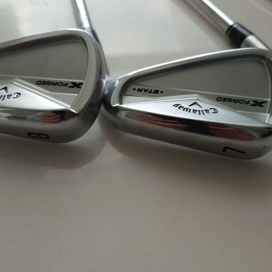 キャロウェイＸフォージドスターアイアン6本950GHネオ美品