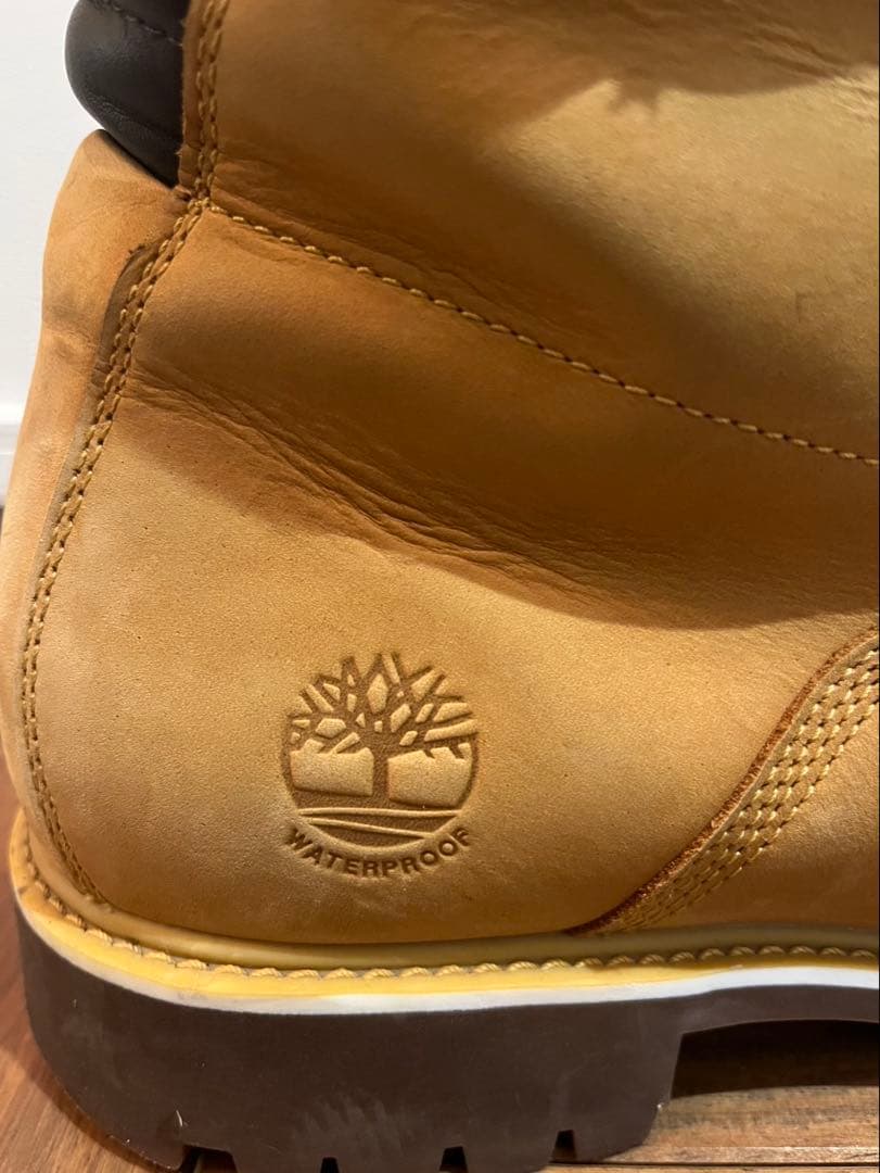 Timberland 防水スエードイエローブーツ　最終価格‼️
