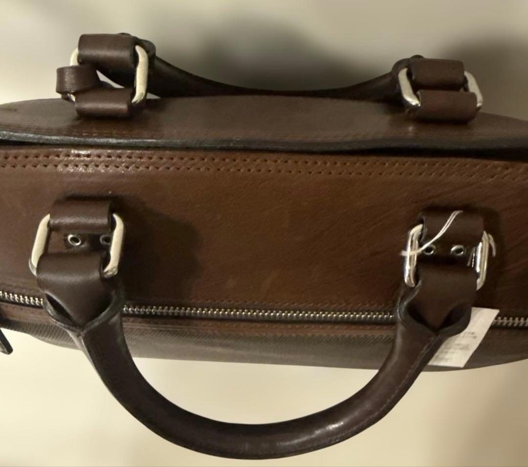 PELLE BORSA ペレボルサ　メンズ　レザー　ビジネス　バッグ　A4収納