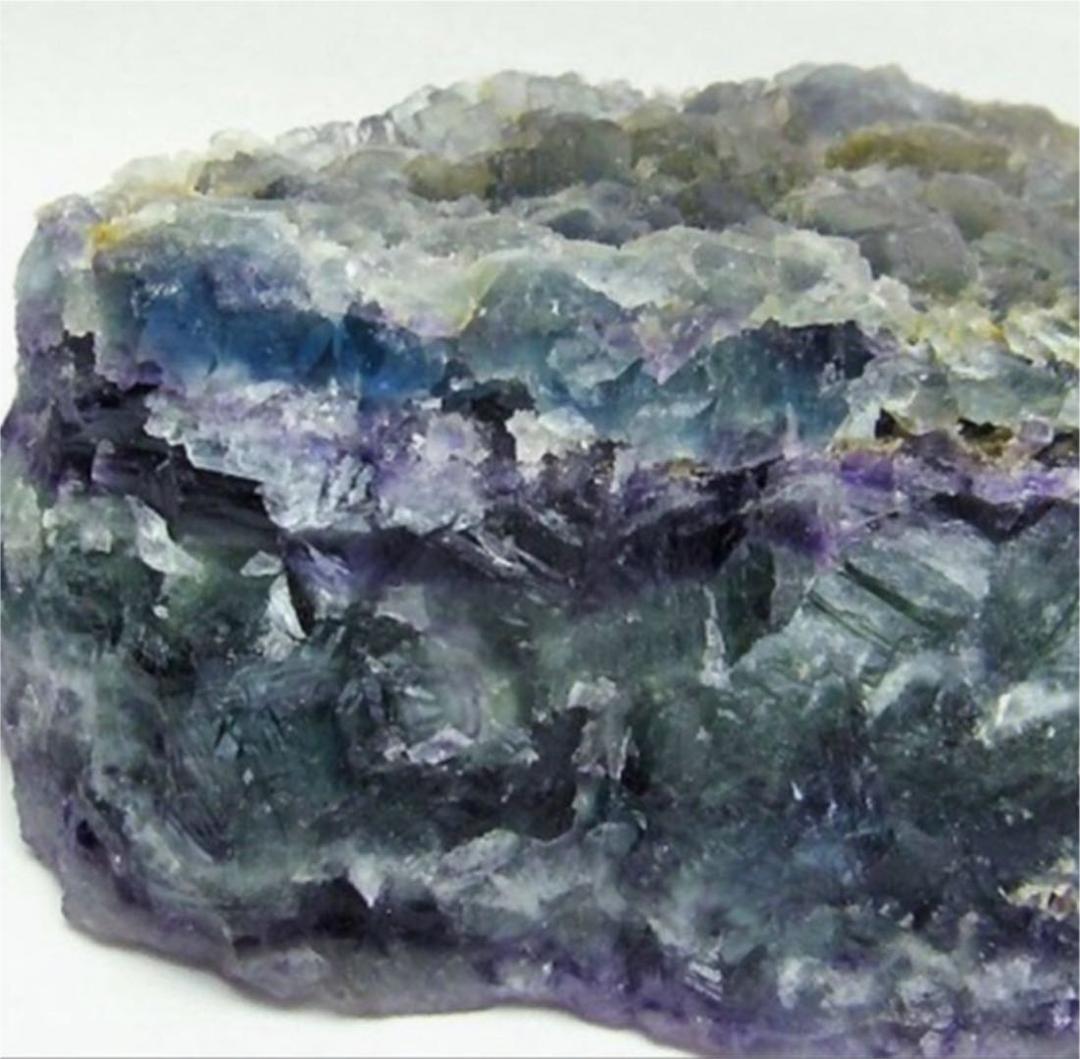 ☆ 綺麗！エンジェルフェザーフローライト(蛍石) 原石　1Kg パワーストーン！