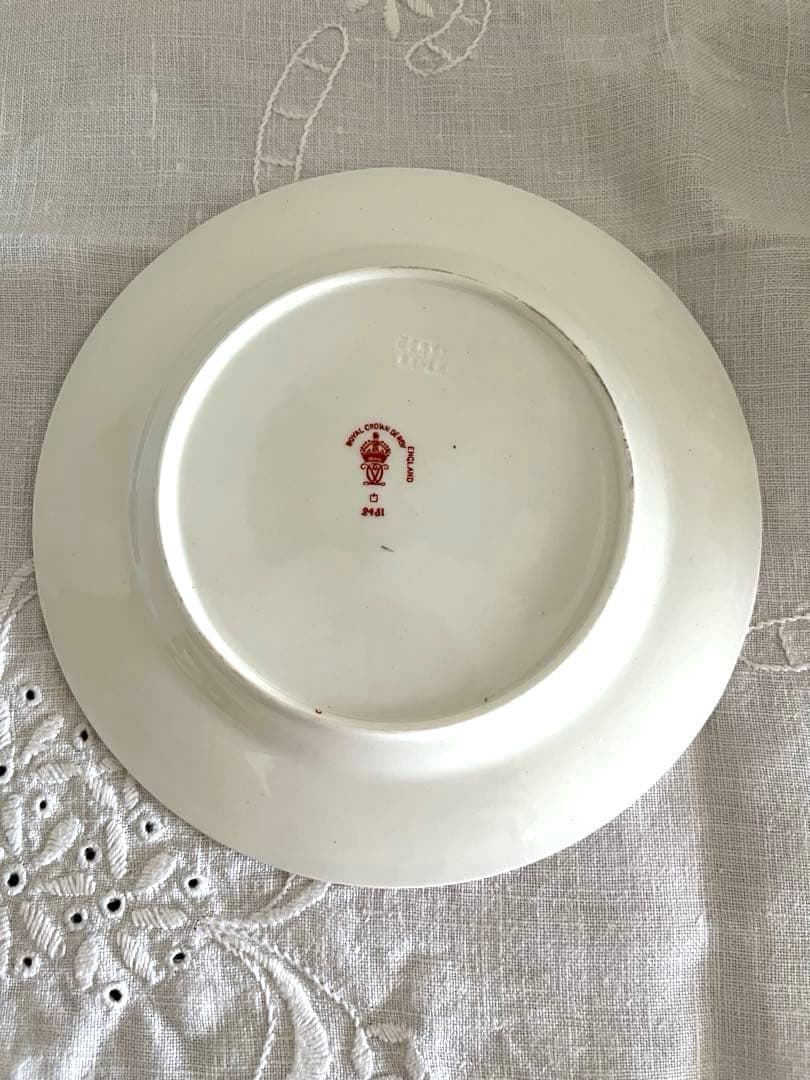 ロイヤルクラウンダービーオールド伊万里アンティークトリオ