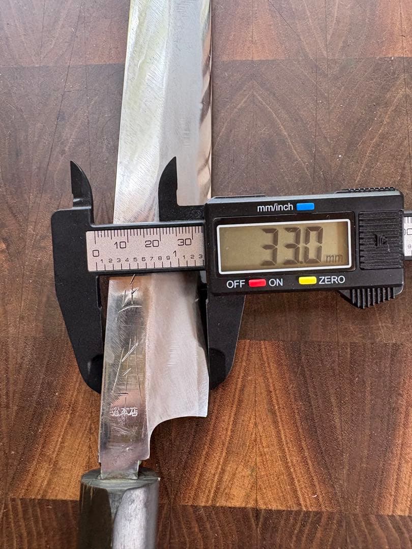 正本総本店　柳刃　300mm 尺　包丁　刺身　和包丁　本職　白鋼　霞