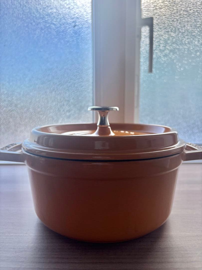 STAUB ストウブ ピコ・ココット ラウンド 18cm マスタード