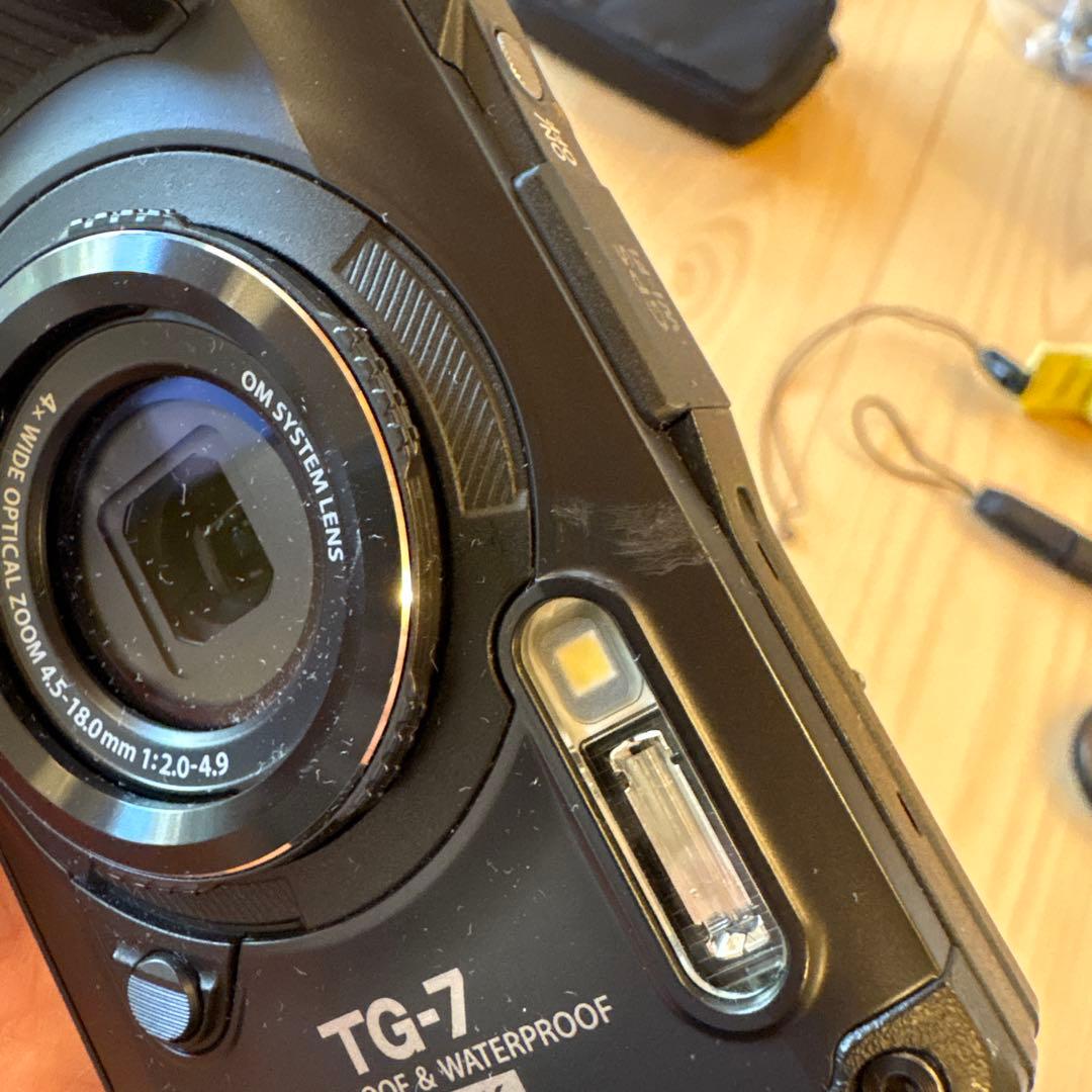 OM SYSTEM TG-7 コンパクトデジタルカメラ　美品