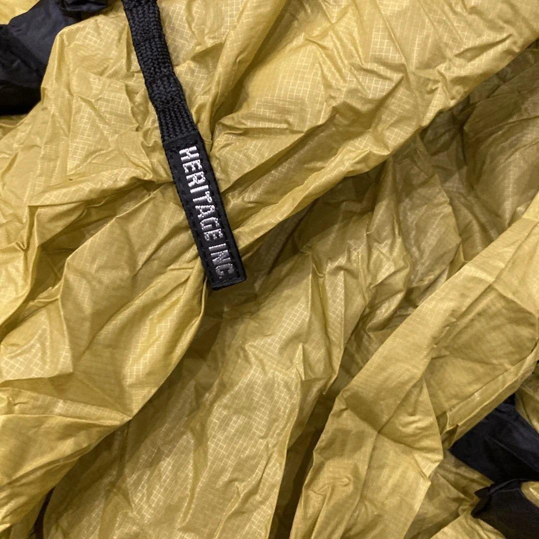 HERITAGE INC. クロスオーバードームゴールド　ペグケース