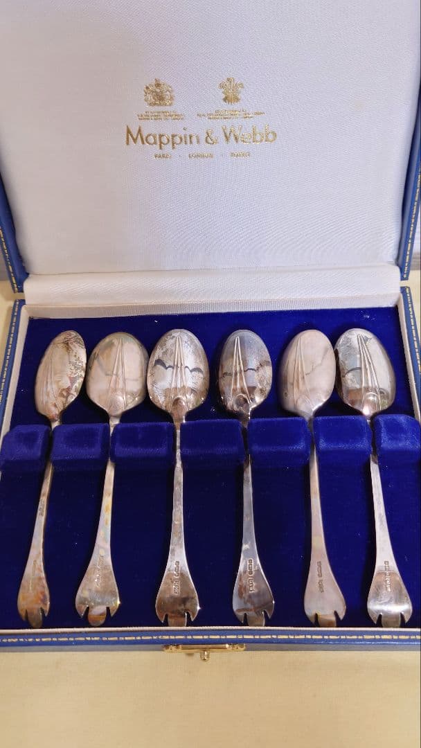 マッピン&ウェブ　銀製　スプーンセット