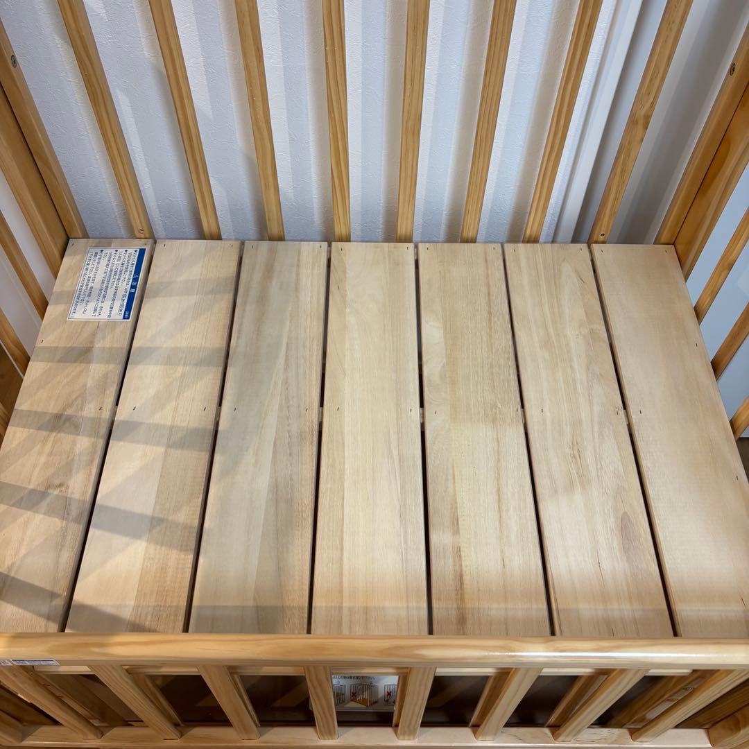 katoji ベビーベッド　ミニサイズ　ハイポジション