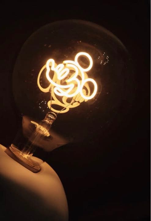 ミッキーマウス　ベッドライト　ハンドランプ　ライト　LED照明　正規ランセンス