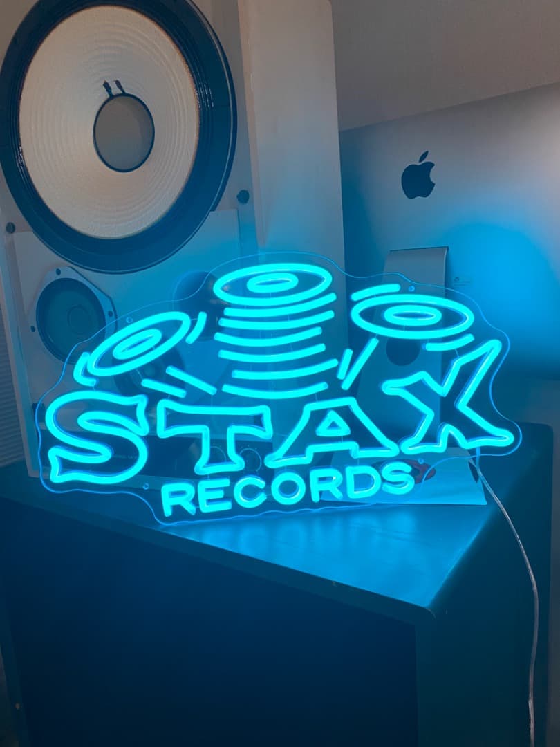 レア！プロトタイプ STAX RECORDS ネオンサイン