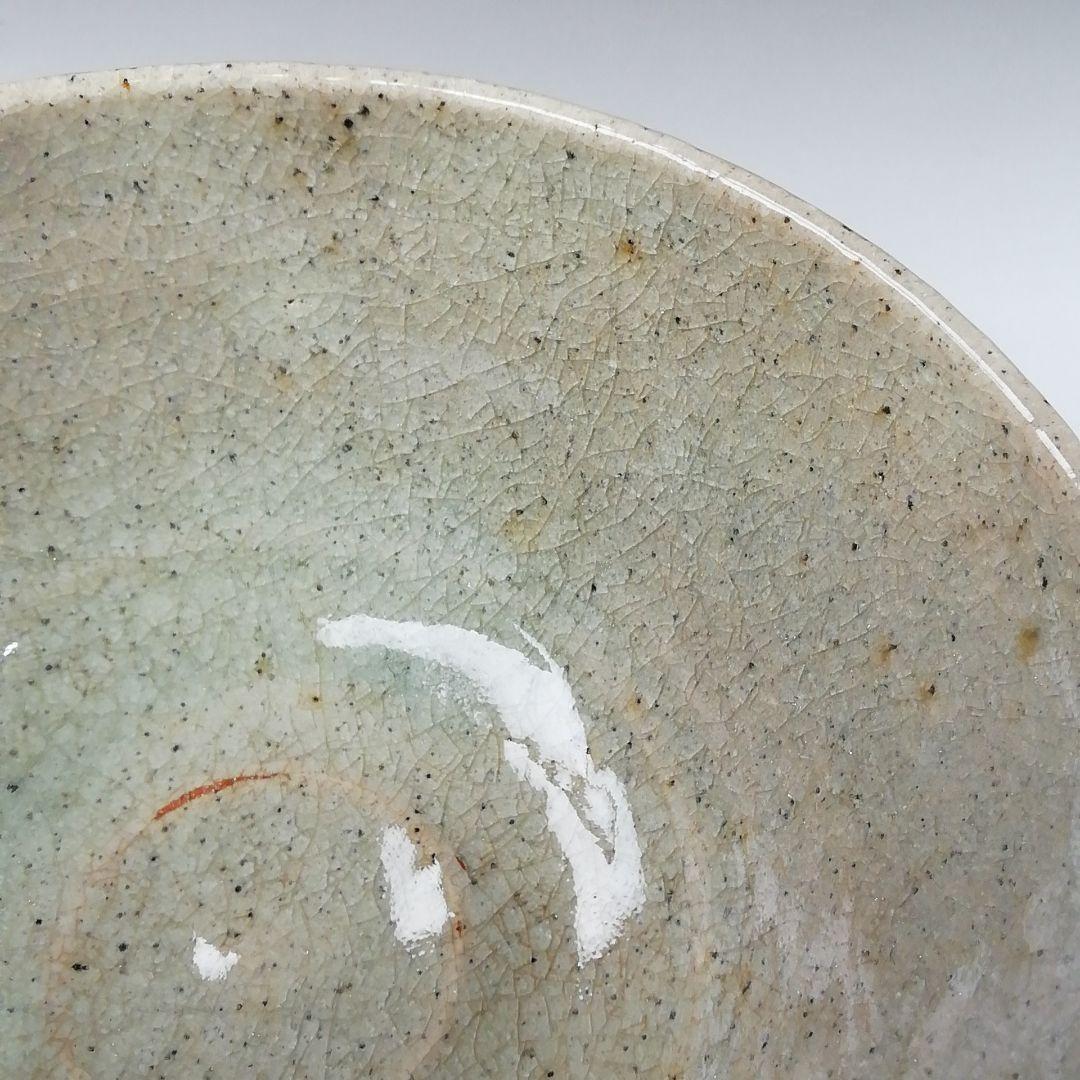 Ｔ１６０　茶碗　『渋草焼』『椿花』『渋草陶窯　渋草柳三』　共箱　抹茶碗　茶道具