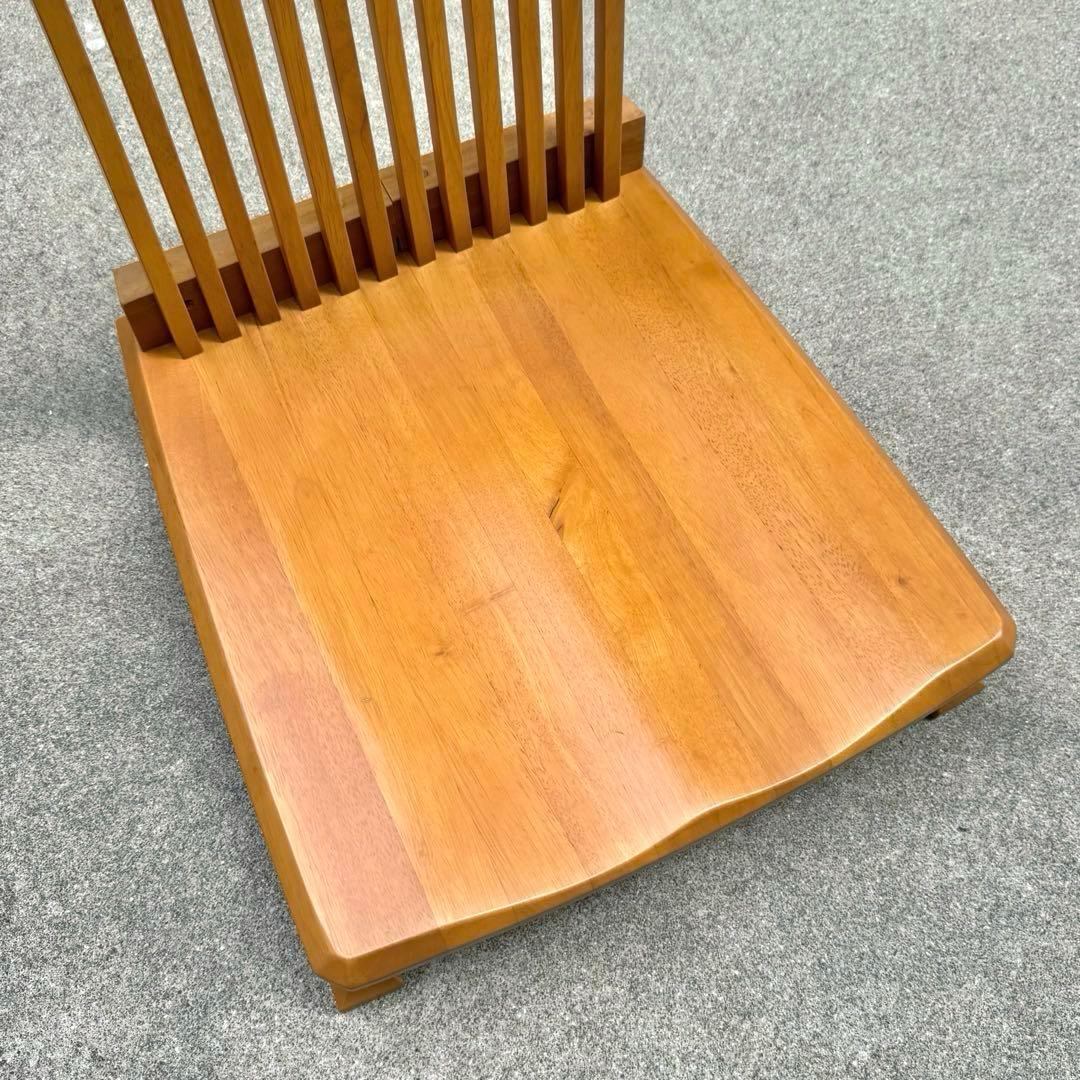 2脚セット✴︎座椅子 ローチェア イス 天然木 高齢者 あぐら 低座椅子