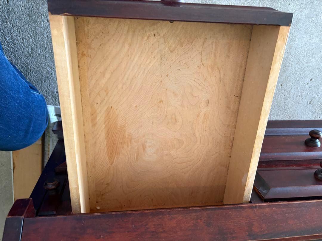 木製ライティングビューロー 九州民藝家具