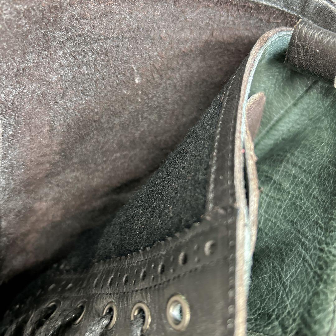 【alfredo BANNISTER】zip work boots/Y2K/2層